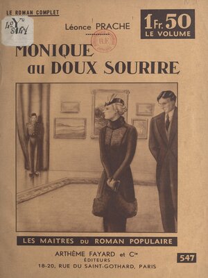 cover image of Monique au doux sourire